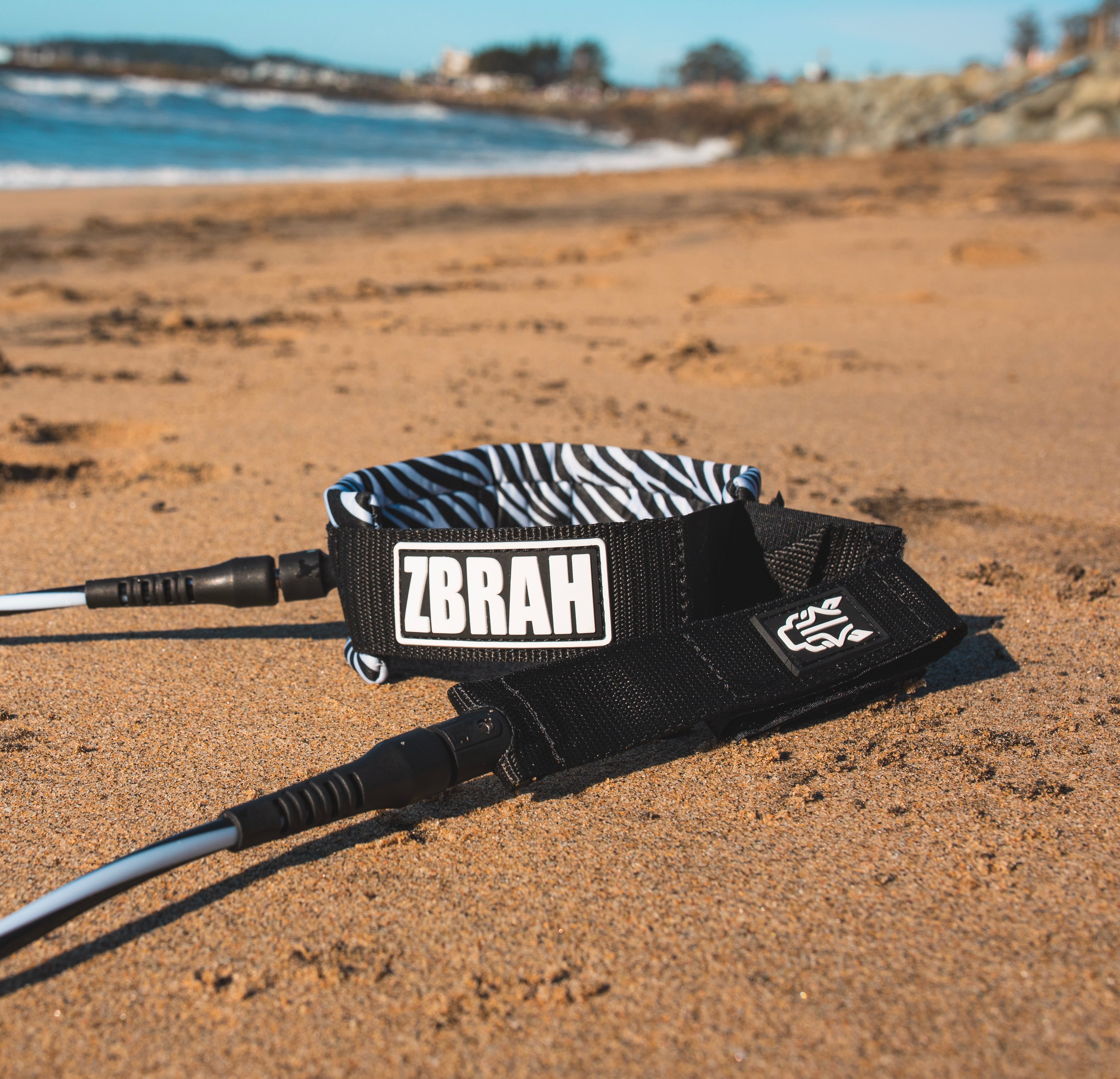 ZBrah Surf shark deterrent surfboard leash